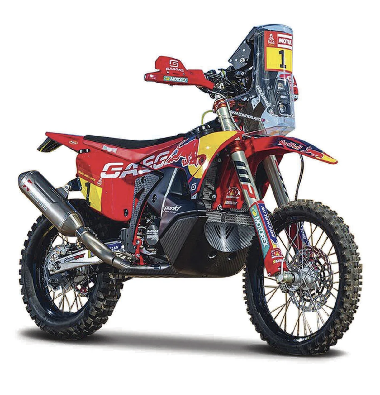 GasGas Dakar 1:18 Toy Bike